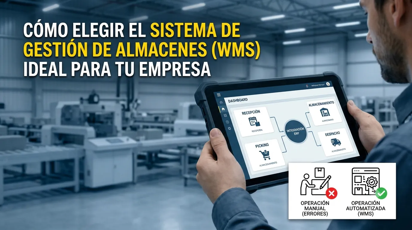 Guía de Selección WMS: Cómo elegir el Sistema de Gestión de Almacenes ideal para tu empresa