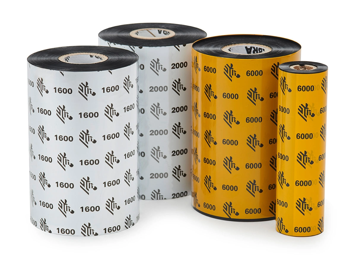 Ribbons de cera, mixto y resina para impresoras de etiquetas - TiKendo